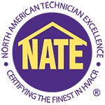 NATE certifed logo